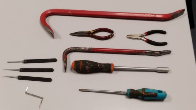 Objectes que els lladres van robar del magatxem de Pujalt. Font: Mossos