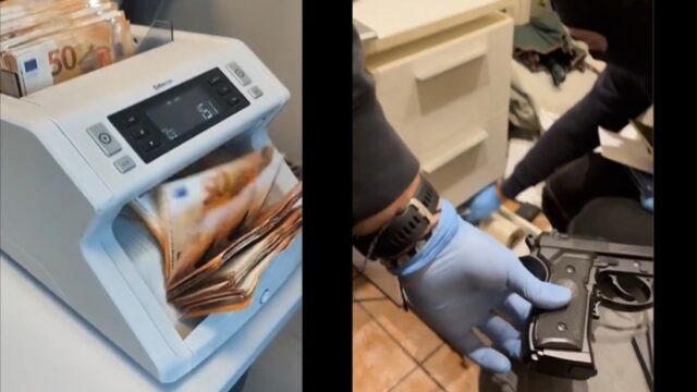 Desmantellat un punt de venda de droga al nucli antic d'Igualada. Fotos: Mossos d'Esquadra