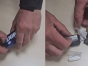 VÍDEO | Sorpresa total a Masquefa: una simple caixa de caramels acaba destapant metamfetamina amagada en un cotxe