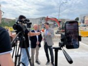L’equador de les obres de modernització del polígon de Les Comes a Igualada