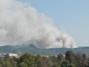 Alerta a l’Anoia: un incendi a Carme obliga a confinar nuclis de la Pobla, Capellades i la Torre de Claramunt