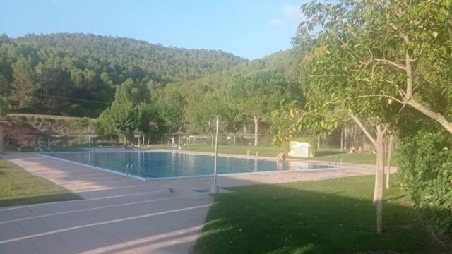 Imatge de la piscina municipal de Jorba
