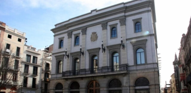 Façana principal de l'Ajuntament d'Igualada Foto: ACN / Mar Martí